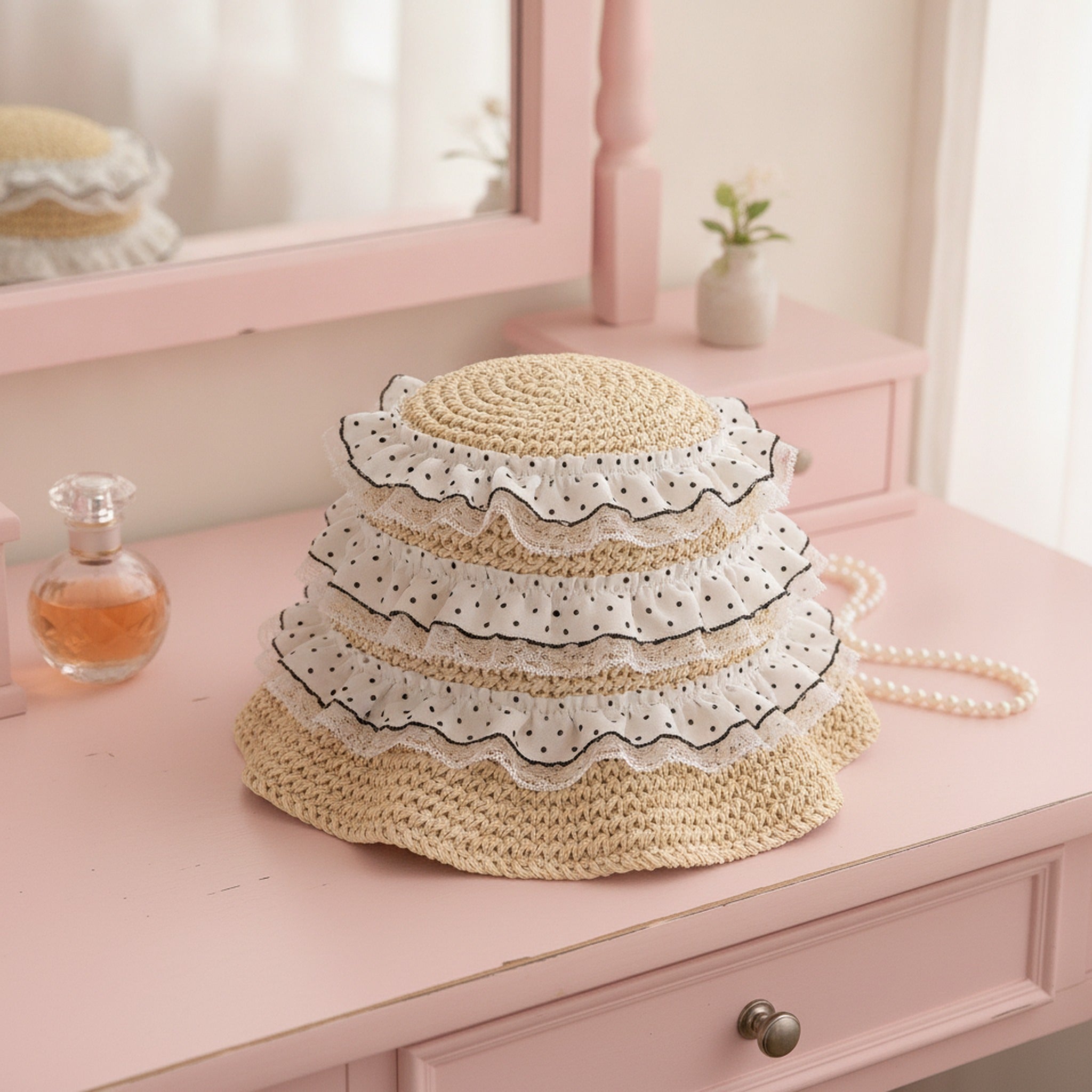 Beige Hair Accessory BHTWU0002 – hair accessories (view 2)
