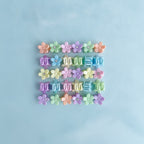 Pastel Flower Claw Clip Set – hair accessories (view 2)