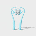 Blue Tooth-Shaped Makeup Brush Holder With Bristles