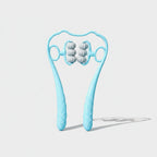 Blue Tooth-Shaped Makeup Brush Holder With Bristles