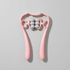 Pink Pearl Beaded Face Roller Tool