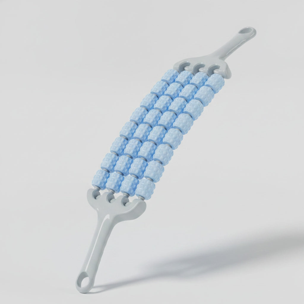Blue Beaded Makeup Brush Cleaner Tool – Korean beauty tool (view 1)