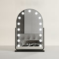 Arched LED Dimmable Vanity Makeup Mirror – Korean beauty tool (view 1)