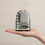 Arched LED Dimmable Vanity Makeup Mirror – Korean beauty tool (view 3)
