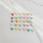 Mini Star Hair Clip Set - Rainbow Stars