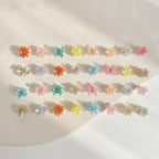 Mini Star Hair Clip Set - Butterfly Mix