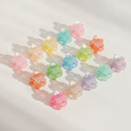 Mini Star Hair Clip Set - Flower Mix