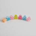 Mini Star Hair Clip Set - Heart Mix