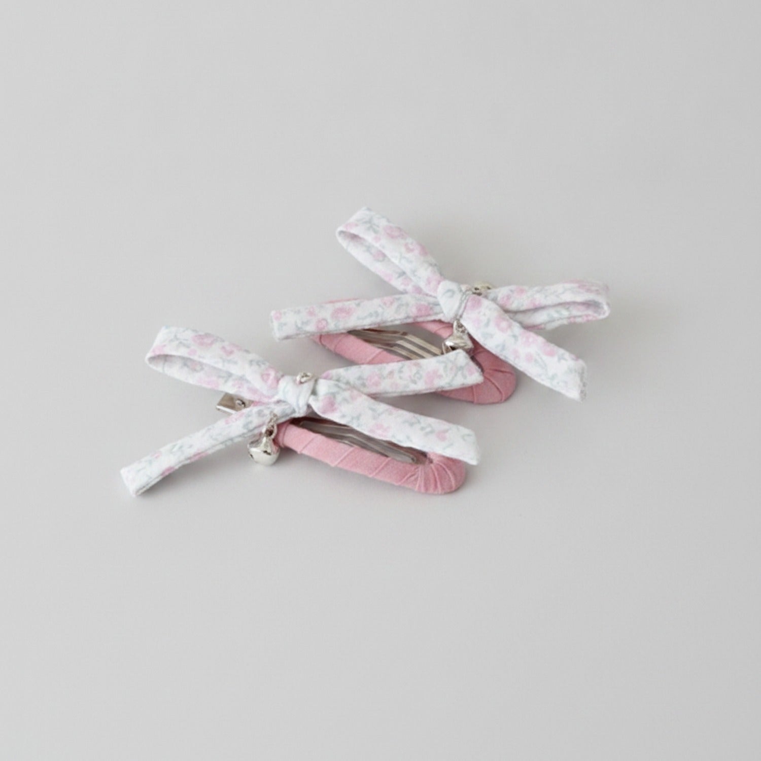 Floral Butterfly Bow Hair Clips Set