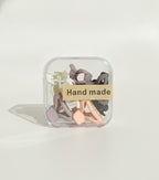 Hand Made Pastel Claw Hair Clips Set – hair accessories (view 1)
