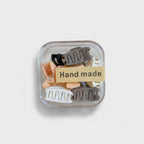 Hand Made Minimalist Hair Claw Clips Set