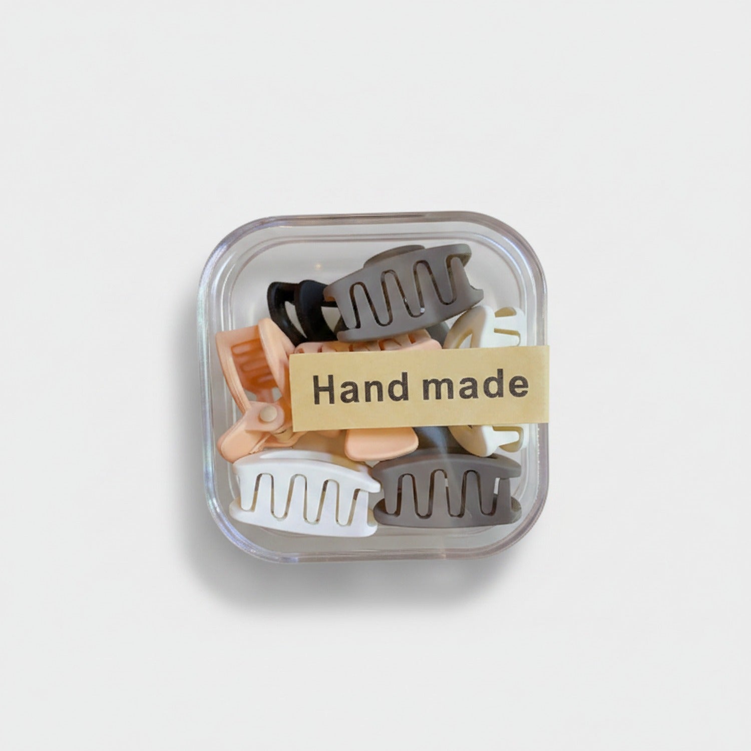 Hand Made Minimalist Hair Claw Clips Set
