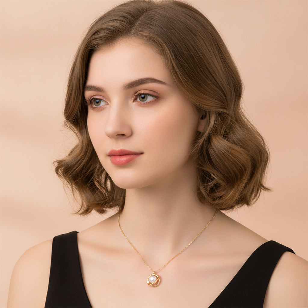 Gold Necklace BPNWU0006 – jewelry (view 3)