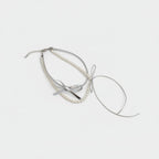 Pearl Beaded Bow Glasses Chain Set
