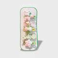 Pastel Teddy Bear Heart Star Hair Clips Set