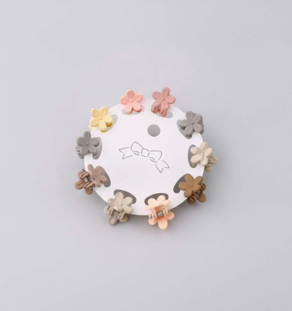 Flower Hair Clips Set - Flowers – hair accessories (view 1)