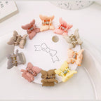 Flower Hair Clips Set - Tan Butterfly – hair accessories
