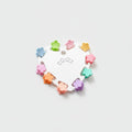 Flower Hair Clips Set - Mini Flowers – hair accessories (view 1)