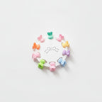 Flower Hair Clips Set - Bunnies – hair accessories (view 1)