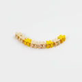Flower Hair Clips Set - Yellow Flowers
