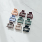 Mini Claw Clips Six-Pack Set - Black