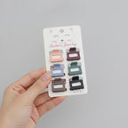 Mini Claw Clips Six-Pack Set - Black – hair accessories (view 3)