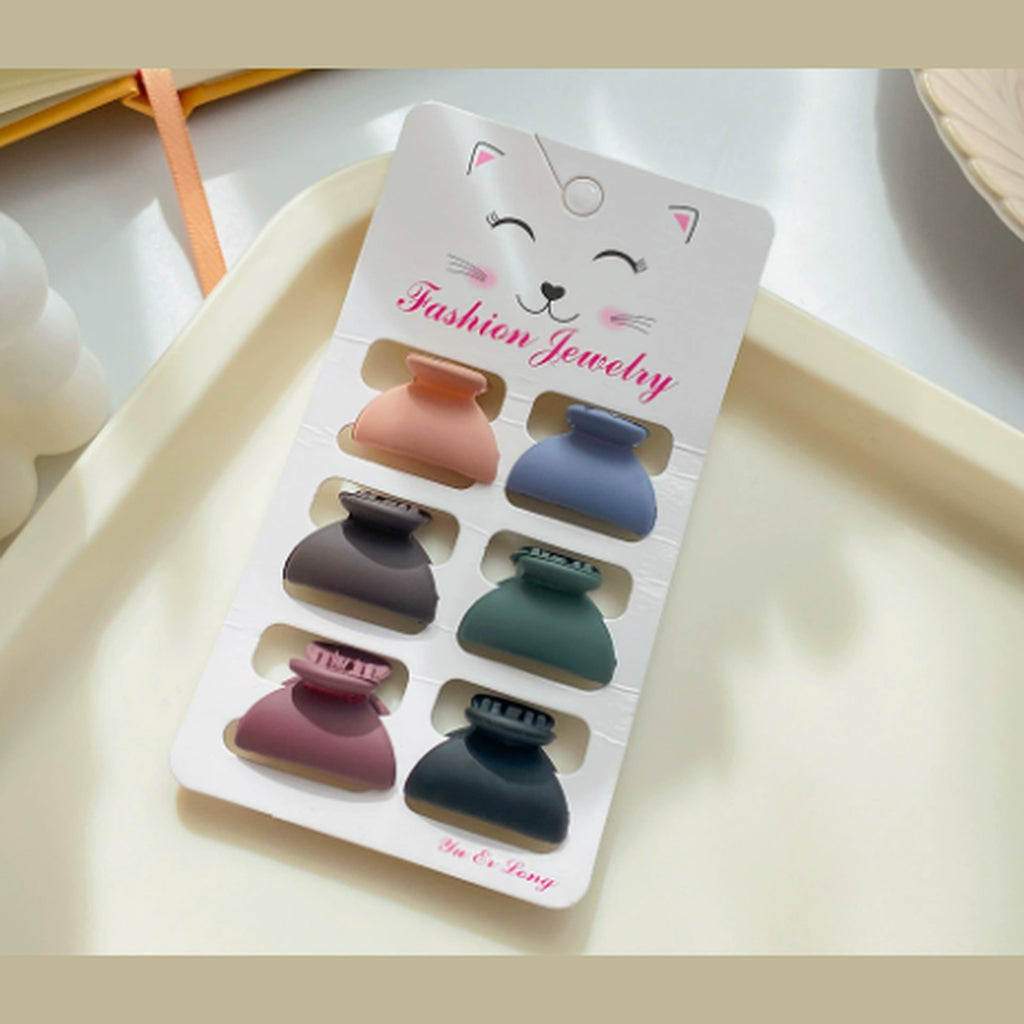 Mini Claw Clips Six-Pack Set - Sage – hair accessories
