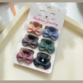 Mini Claw Clips Six-Pack Set - Mauve – hair accessories (view 1)