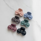Mini Claw Clips Six-Pack Set - Mauve