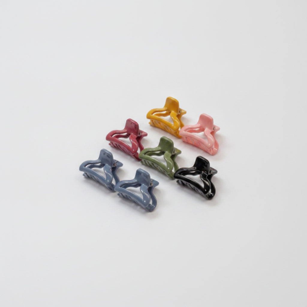 Mini Claw Hair Clips Set - Type 2