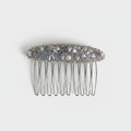 Rhinestone Pearl Beaded Hair Comb Clip