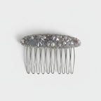Rhinestone Pearl Beaded Hair Comb Clip
