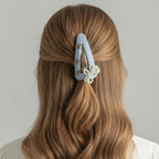 Pearl Beaded Hair Clips With Cherry Charms – hair accessories (view 3)
