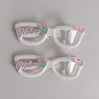Flower Charm Pearl Pink Hair Clips Set – hair accessories (view 1)