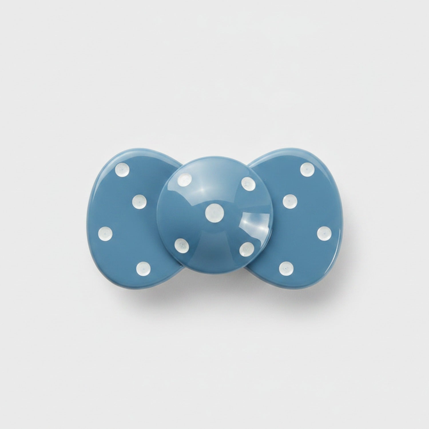 Pearl Studded Blue Hair Clip