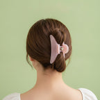 Pink Tulle Hair Claw With Bow – hair accessories (view 3)