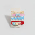 Mini Claw Clip Set Mix & Match - Blue Bow & Beads – hair accessories (view 1)