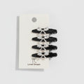 Rhinestone Clip Hair Pin Set - Bow Rhinestone – hair accessories (view 1)