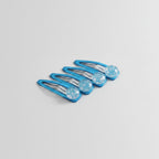 Sparkle Bead Hair Clip Set - Blue Sparkle – hair accessories (view 1)