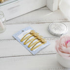 Sparkle Bead Hair Clip Set - Yellow Sparkle – hair accessories (view 2)