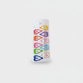 Colorful Heart-Shaped Hair Clips Set With Beads