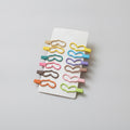 Colorful Heart Hair Clips Set Rainbow – hair accessories (view 1)