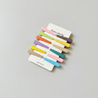 Colorful Snap Hair Clips Set Rainbow Accessory Pack – hair accessories (view 1)