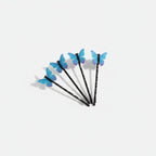 Blue Butterfly Hair Clips Set – hair accessories (view 1)