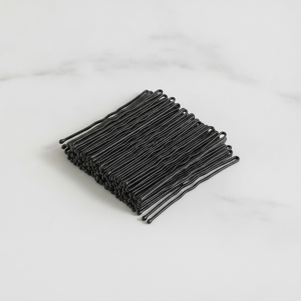 Black Hair Clips Barrette Set Bundle Pack – hair accessories (view 2)