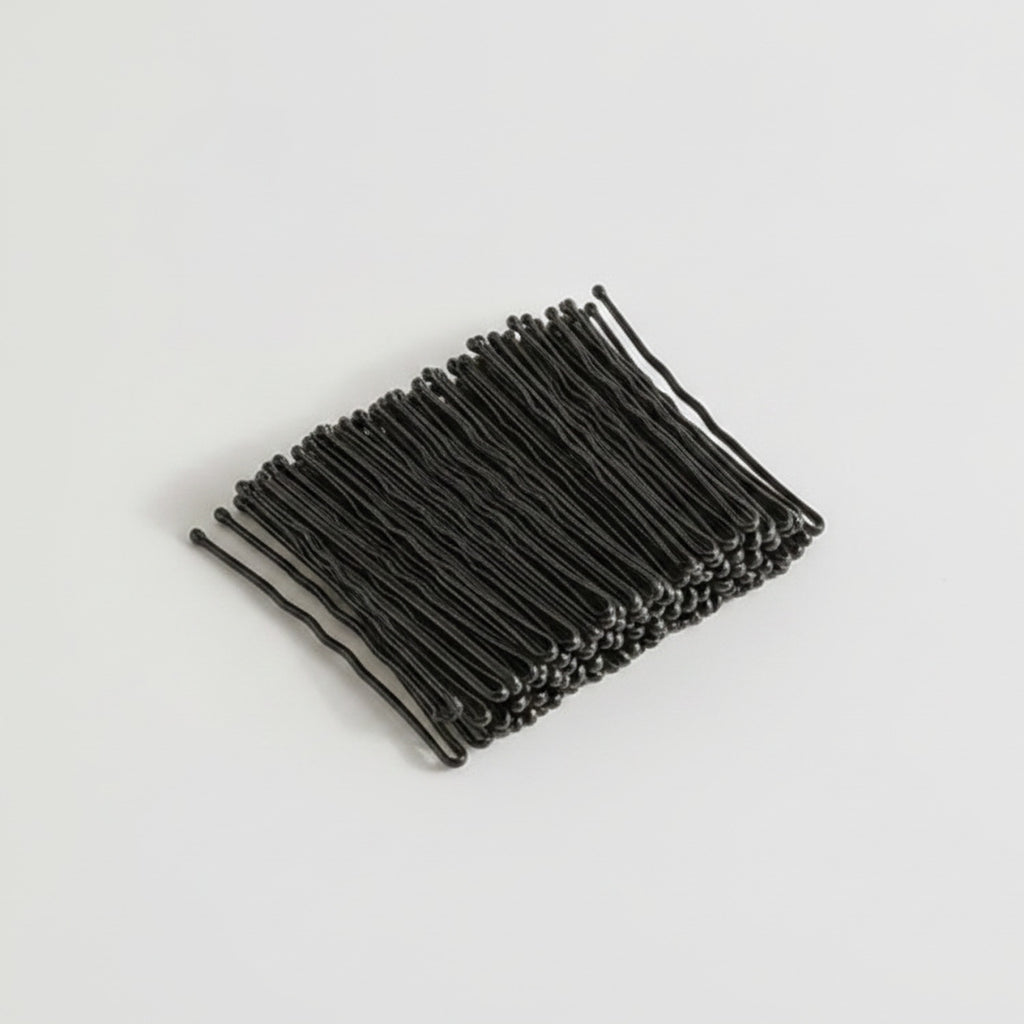Black Hair Clips Barrette Set Bundle Pack – hair accessories (view 1)