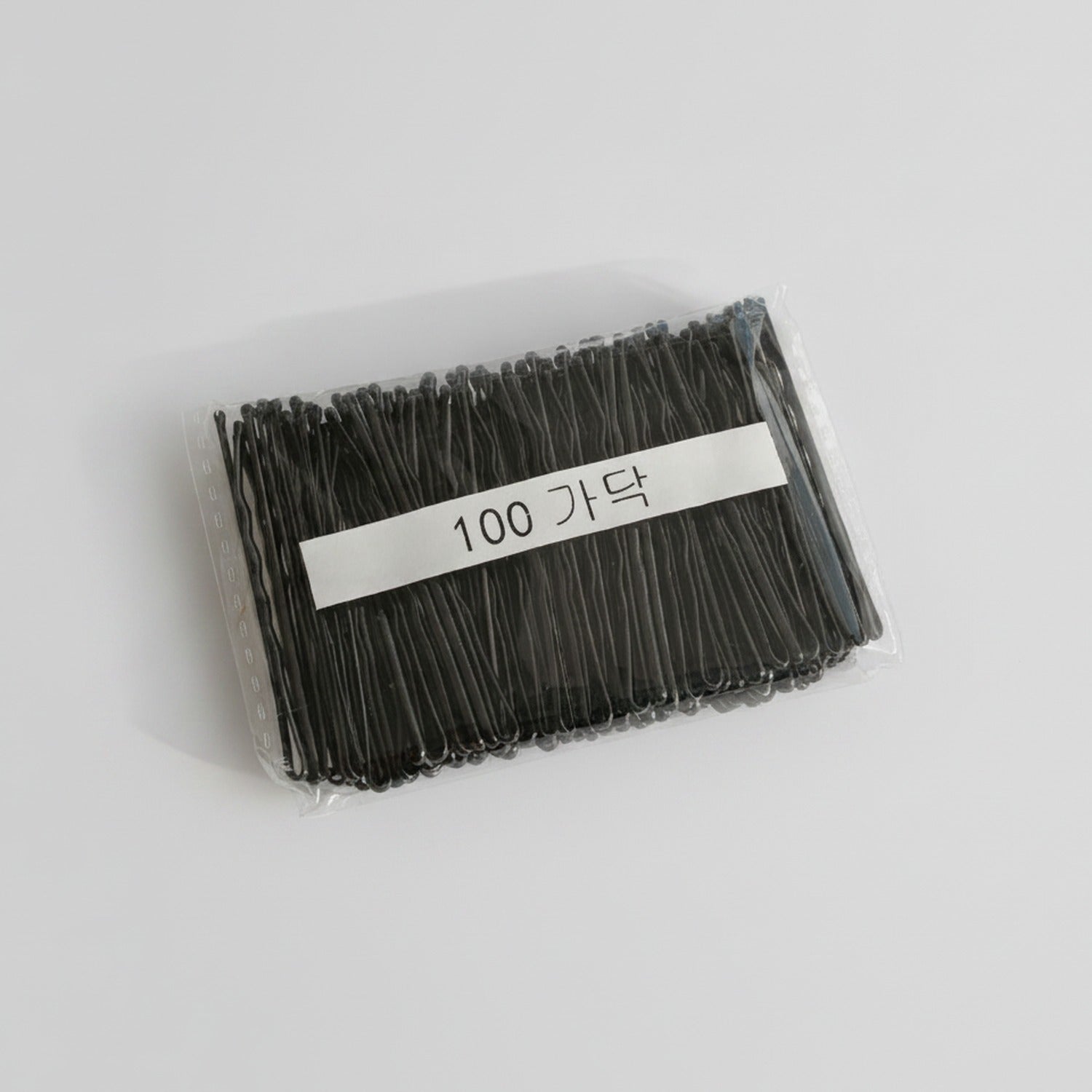 Black Hair Clips Barrette Set Bundle Pack