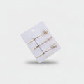 Pearl & Gold Hair Clip Set