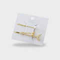 Pearl Mermaid Tail Gold Hair Clips Set
