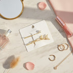 Pearl Mermaid Tail Gold Hair Clips Set – hair accessories (view 2)